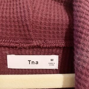 turtleneck waffle knit artitzia sweater